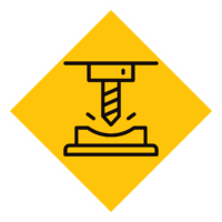 A drill icon