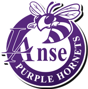 L'Anse Purple Hornets Schools logo